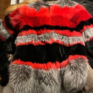 Elizabeth and James fur coat